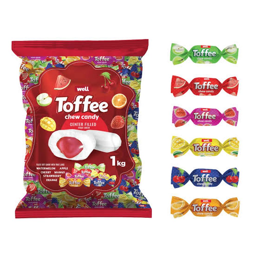 Конфеты "Toffifee Well"c начинкой микс вкусов вес