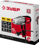 ЗУБР 300 Н·м, 350 Вт, ударный гайковерт (ГС-300)