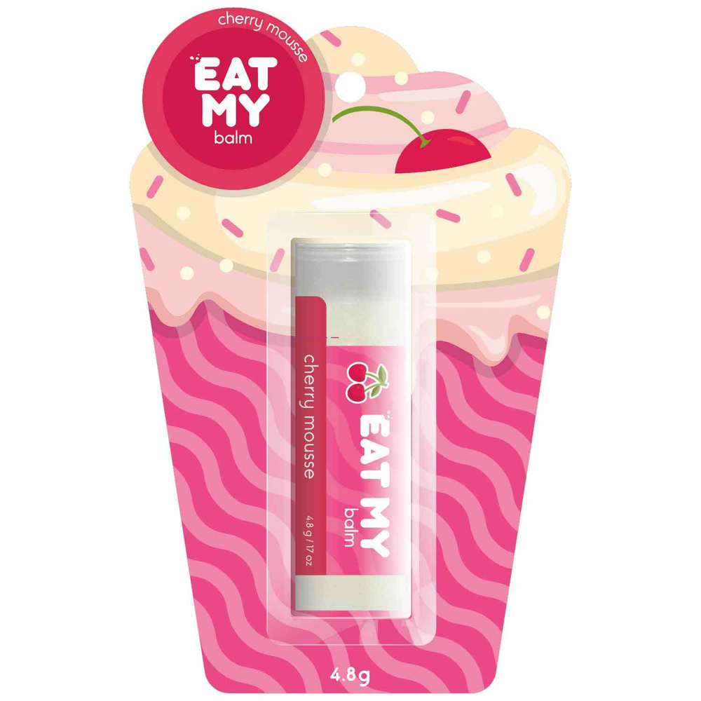 Бальзам для губ вишневый мусс EAT MY Balm Cherry Mousse