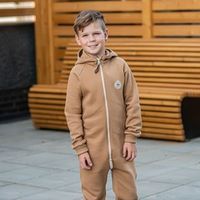 Комбинезон с клапаном и капюшоном "Песок" подростковый утепленный