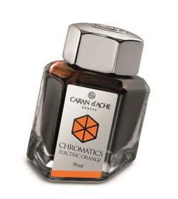 Флакон с чернилами Carandache CHROMATICS Electric Orange 50мл (8011.052)