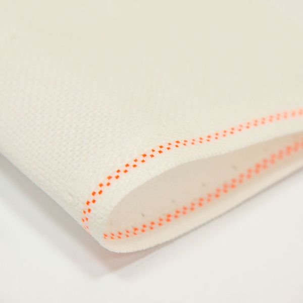 Канва Zweigart Sulta Hardanger 22 ct, отрез 100х110 см, цв.101 молочный