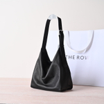 Женская сумка-хобо The Row Trisa Hobo — чёрная — фото 2
