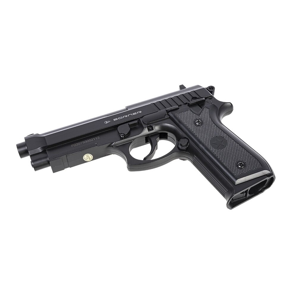 Пистолет пневматический Borner 92 (Beretta 92), кал. 4,5 мм