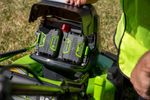 Аккумуляторная самоходная газонокосилка Greenworks GC82LM51SP2K5, 2515907UB.82v, 51 см, АКБ 5 А·ч и ЗУ
