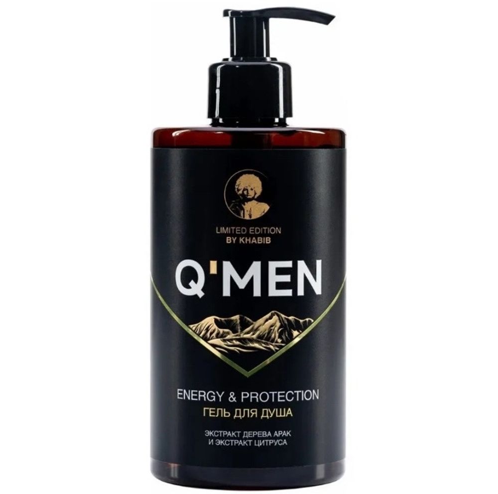 Гель для душа QMen Энергия природы 410мл