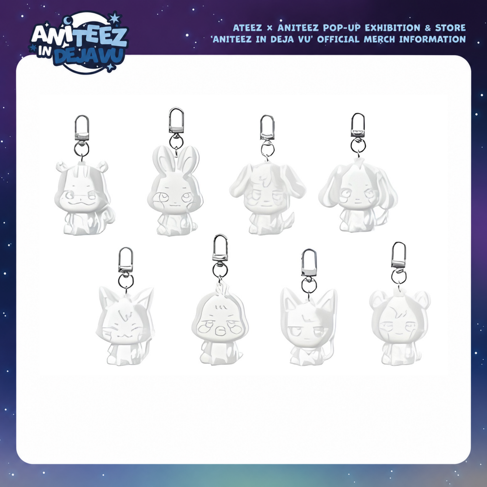 Брелок-открывашка ATEEZ ANITEEZ «IN DEJA VU» — CAN OPENER KEYRING