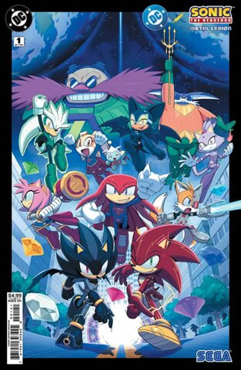 DC x Sonic The Hedgehog The Metal Legion #1 (Cover D)