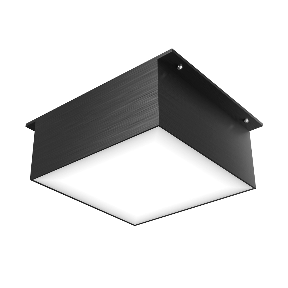 STP700.R1010.40NW.B Св-к встр. Грильято (3 шт комплект) Черный LED 1*40W 4000K Lm Ra>84  IP20 L71xW71xH47 220V