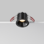 Встраиваемый светодиодный светильник Maytoni Alfa LED DL043-01-10W3K-RD-B-1