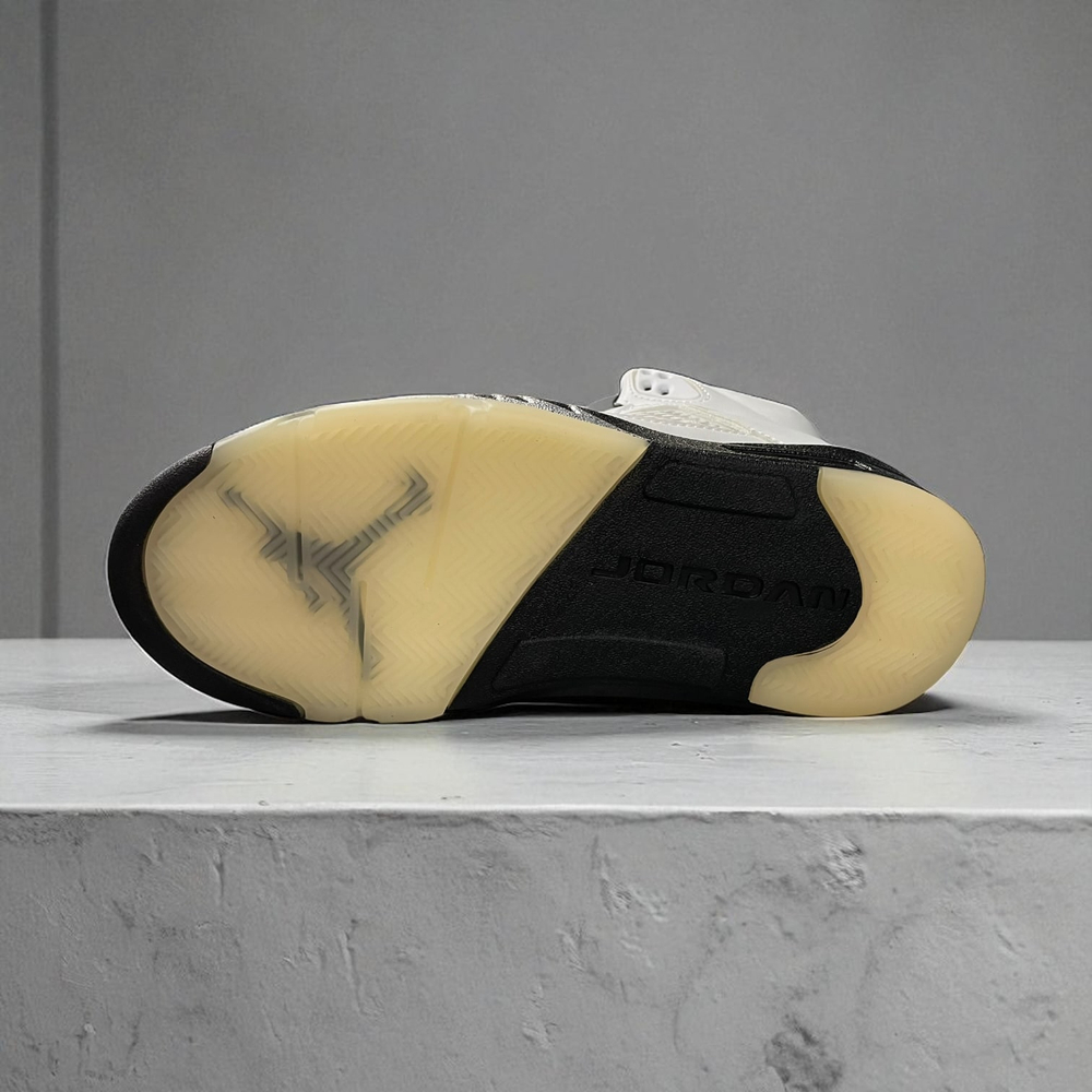 Nike Air Jordan 5 Retro • White Black
