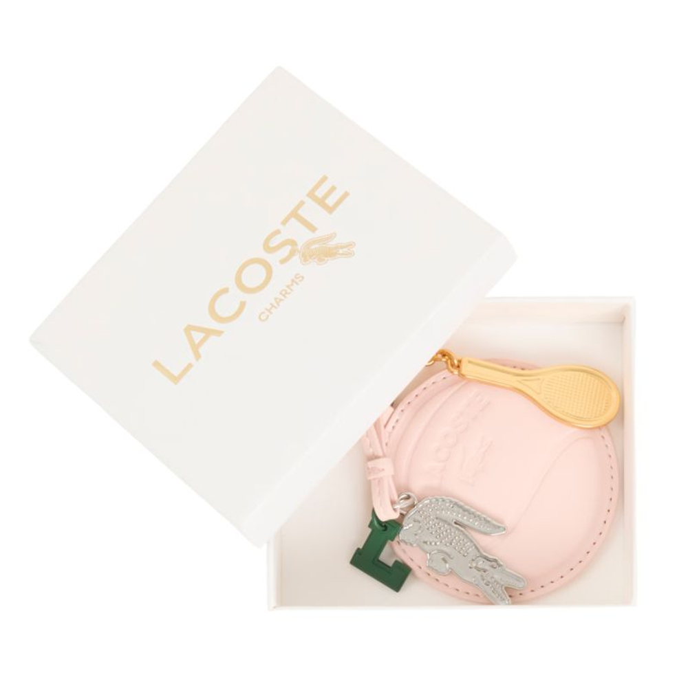Брелок Lacoste Tennis Racket Mirror L Charms Key Ring - hidus