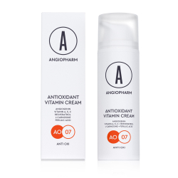 Антиоксидантный крем с витаминами А, Е, С Angiopharm (новый состав)