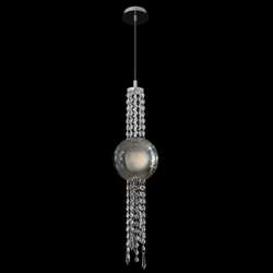 Светильник подвесной Crystal Lux NAVAJO SP3W LED CHROME
