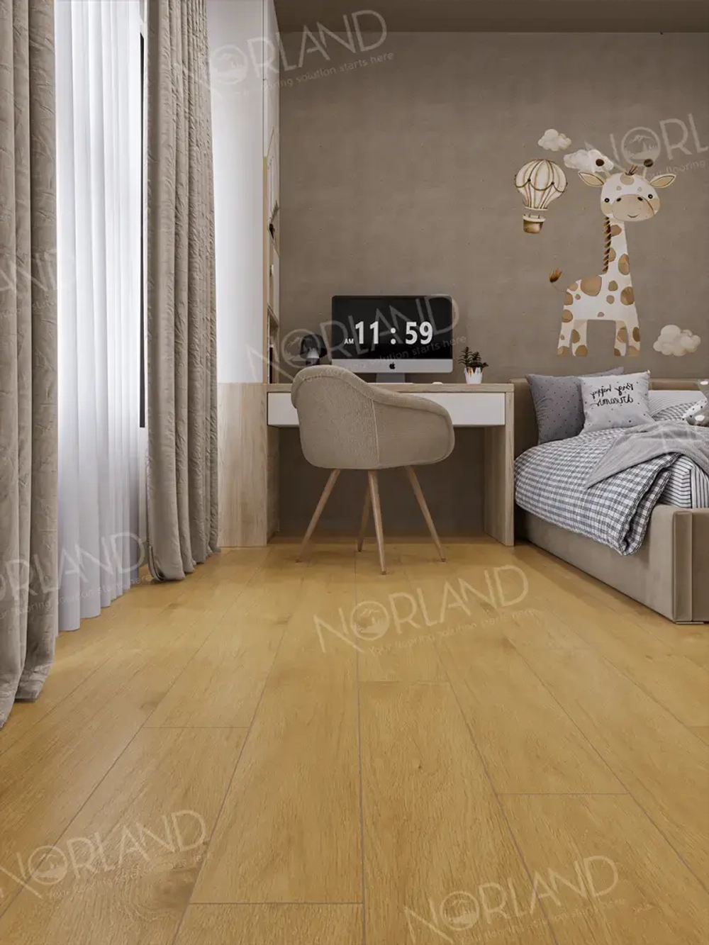 Ламинат Norland Elegant Дуб Мальта LF301-12