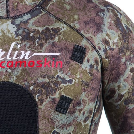 Гидрокостюм Marlin Camoskin 7 мм Зеленый