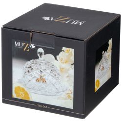 ЛИМОННИЦА "VENEZIA" 13,5*13,5 СМ, ВЫСОТА=10 СМ. КОЛЛЕКЦИЯ "MUZA" (КОР=12ШТ.)