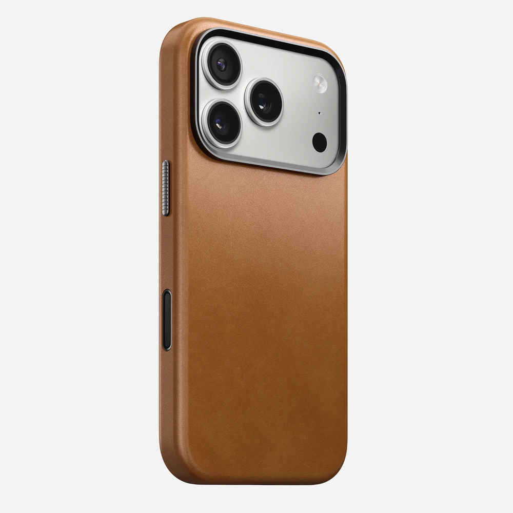 Чехол Nomad Traditional Leather Case для iPhone 17 Pro English Tan