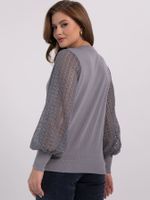 Джемпер трикотажный Арабелла (серый) Б16391-5М LT Collection