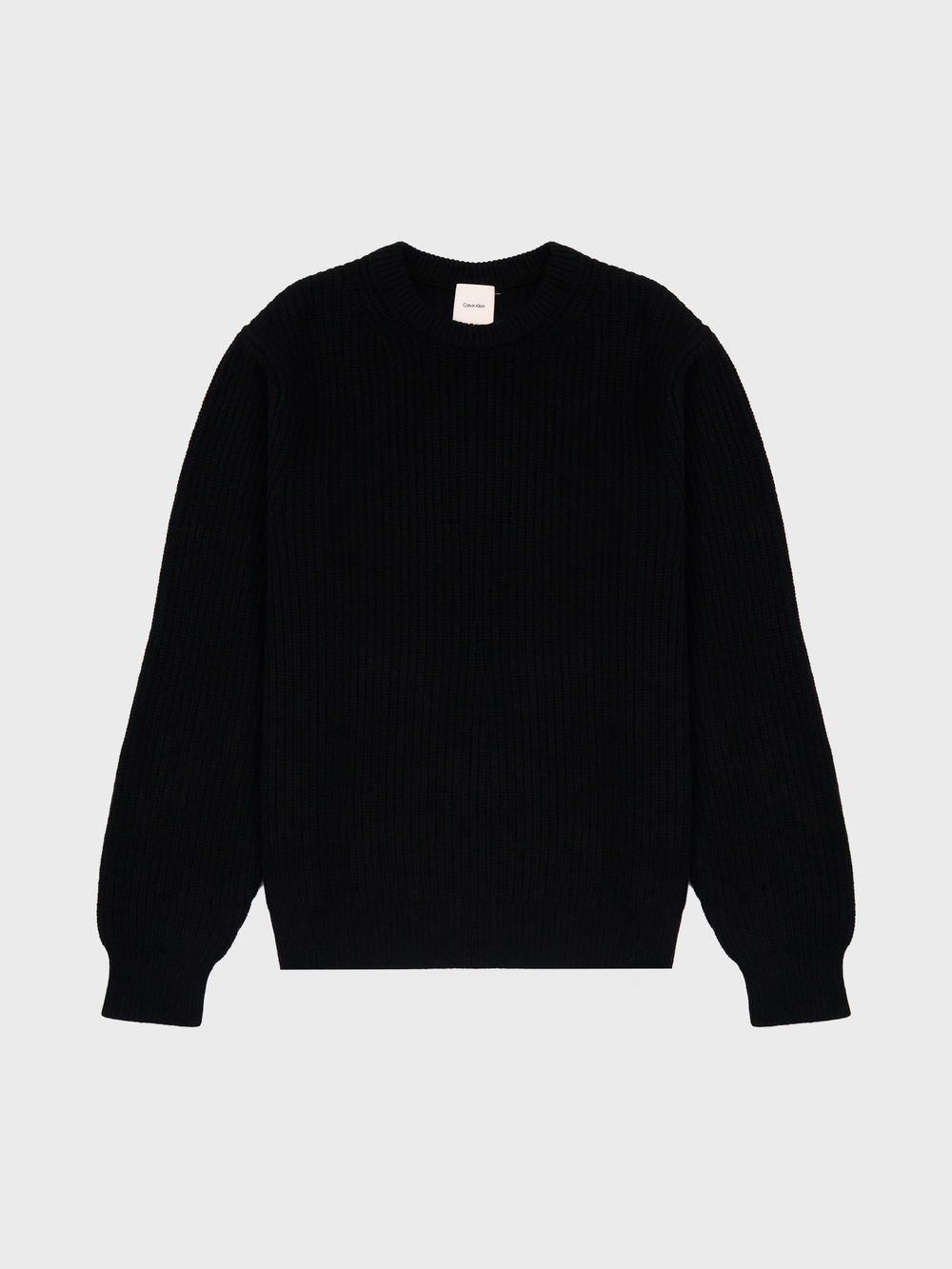 Свитер Calvin Klein Wool Rib Blend Crewneck Black