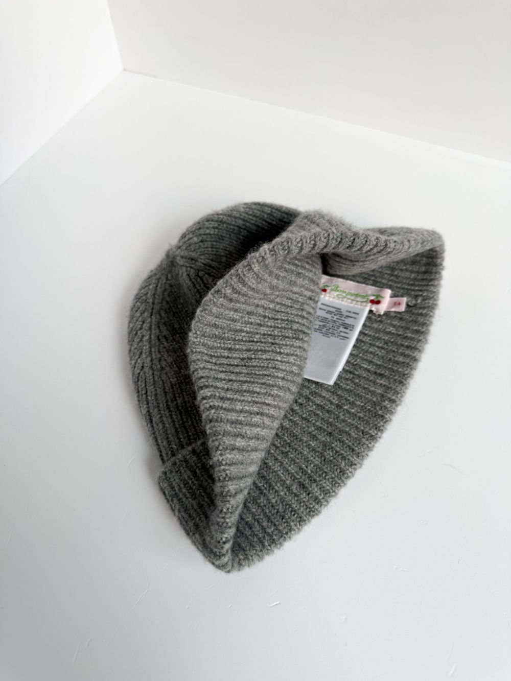 Кашемировые шапка и шарф Bonpoint, 104