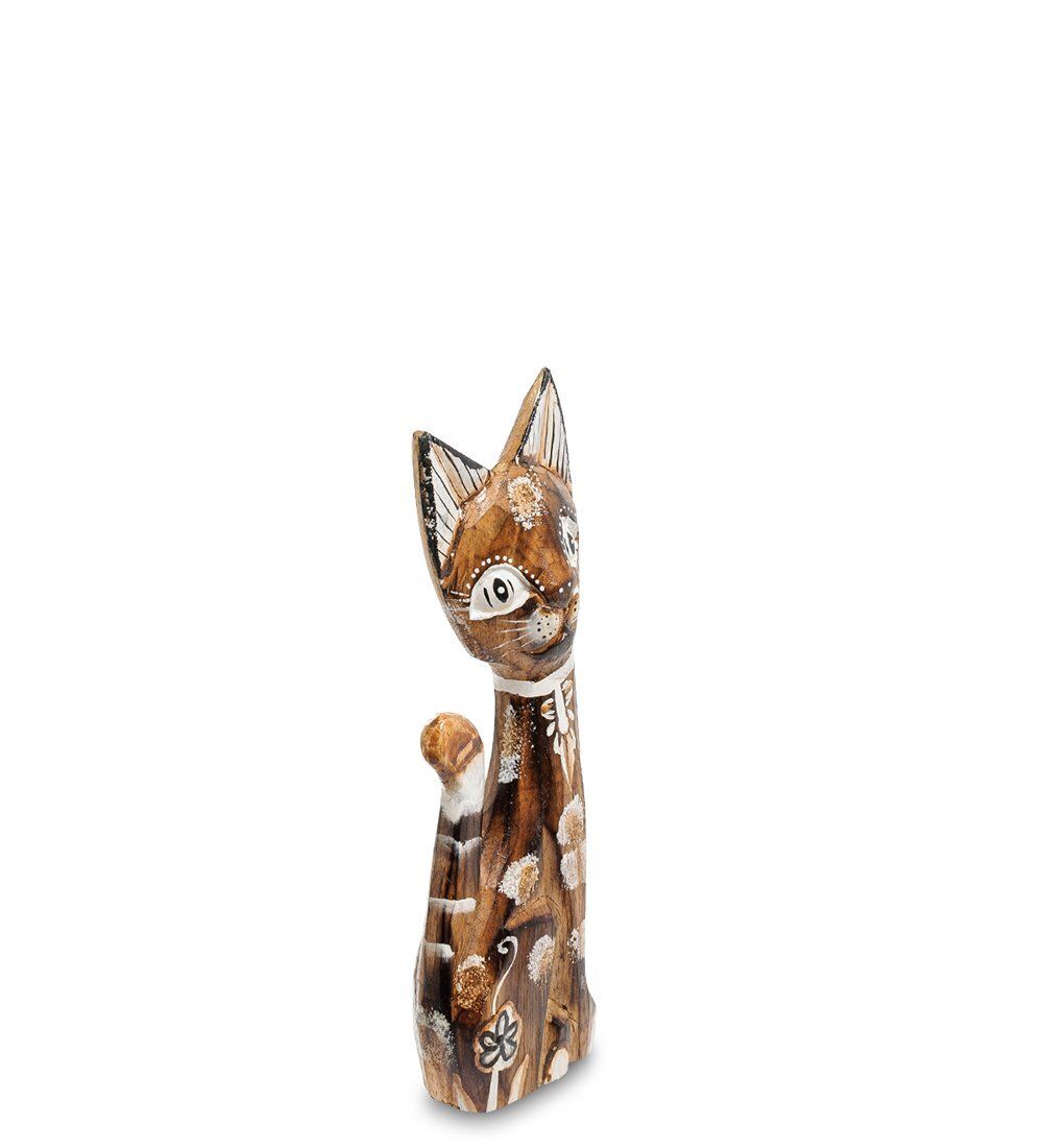 Decor and Gift 99-143-02 Фигурка «Кошка«сред. 25 см (албезия, о.Бали)