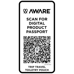 Trip Aware™ дорожная косметичка из переработанного материала 2 л