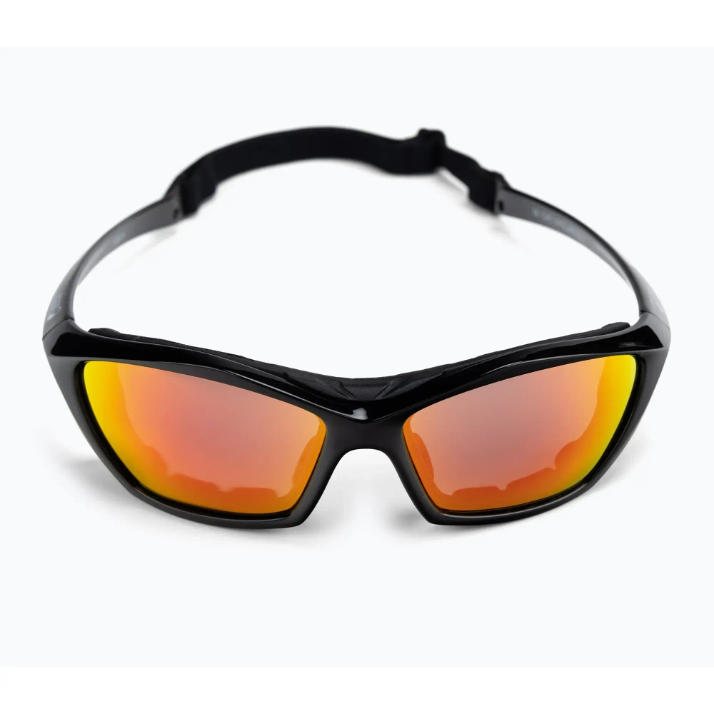Спортивные очки OCEAN Lake Garda Matt Black / Revo Orange Polarized lenses