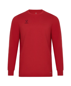 Футболка баскетбольная с длинным рукавом DIVISION PerFormDRY Pre-Match Longsleeve Jersey, красный