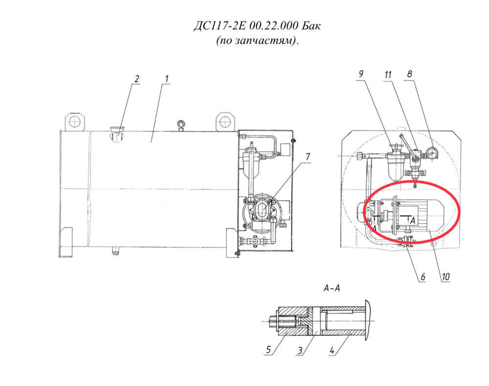 Код 332330224 Двигатель 2АИ80А4У2