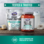 NOW Foods, Sports, комплекс растительных белков, сливочная ваниль, 907 г (2 фунта)