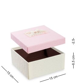 Packing Symphony WF-30/1-B Коробка «Прямоугольник» цв.крем./розов.