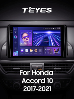 Teyes CC3 2K 9"для Honda Accord 10 CV X 2017-2021