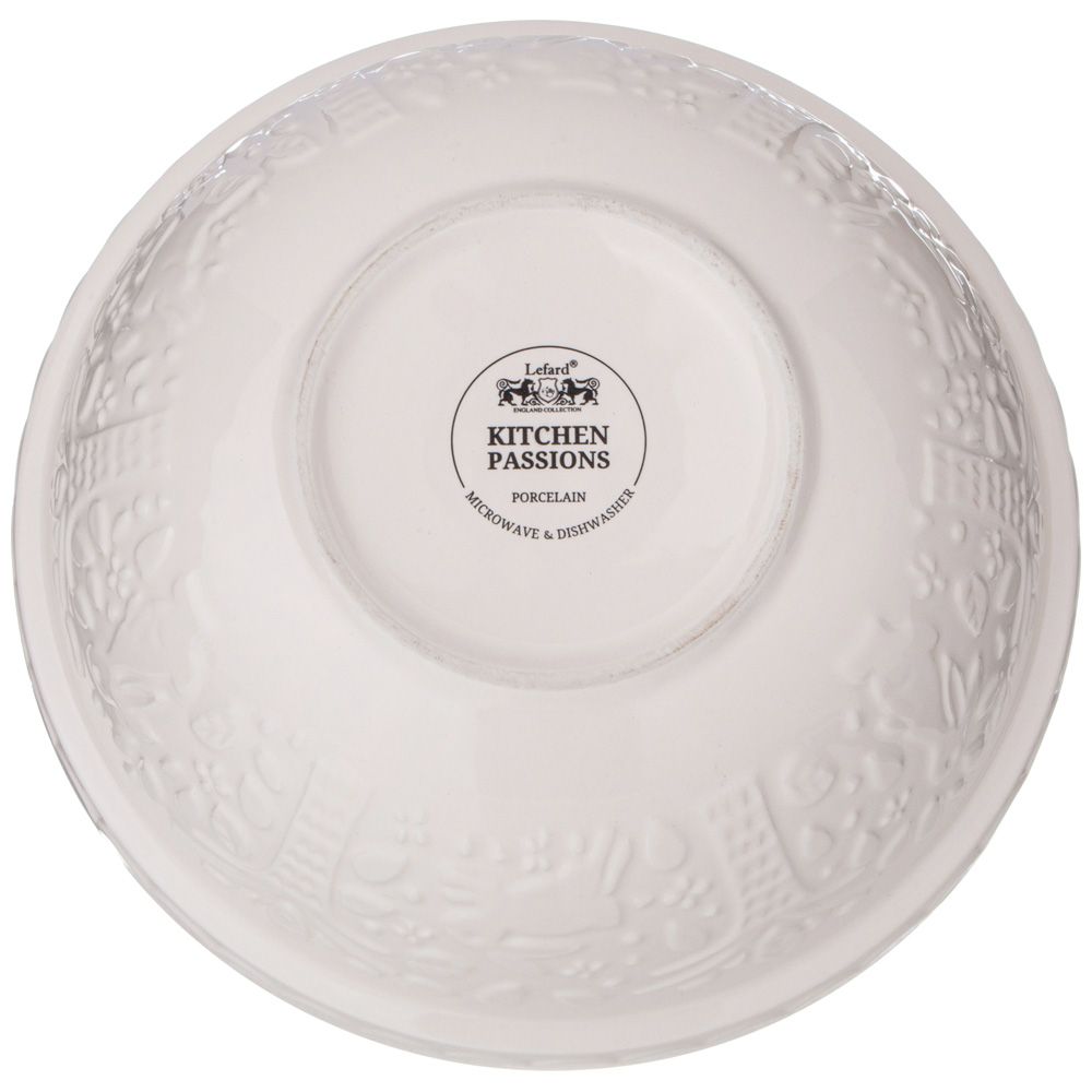 САЛАТНИК ДЛЯ СМЕШИВАНИЯ И СЕРВИРОВКИ LEFARD "KITCHEN PASSION" 20,50 СМ (КОР=8ШТ.)