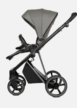 Roan Коляска 2 в 1 Sol Leather Glacier Gray