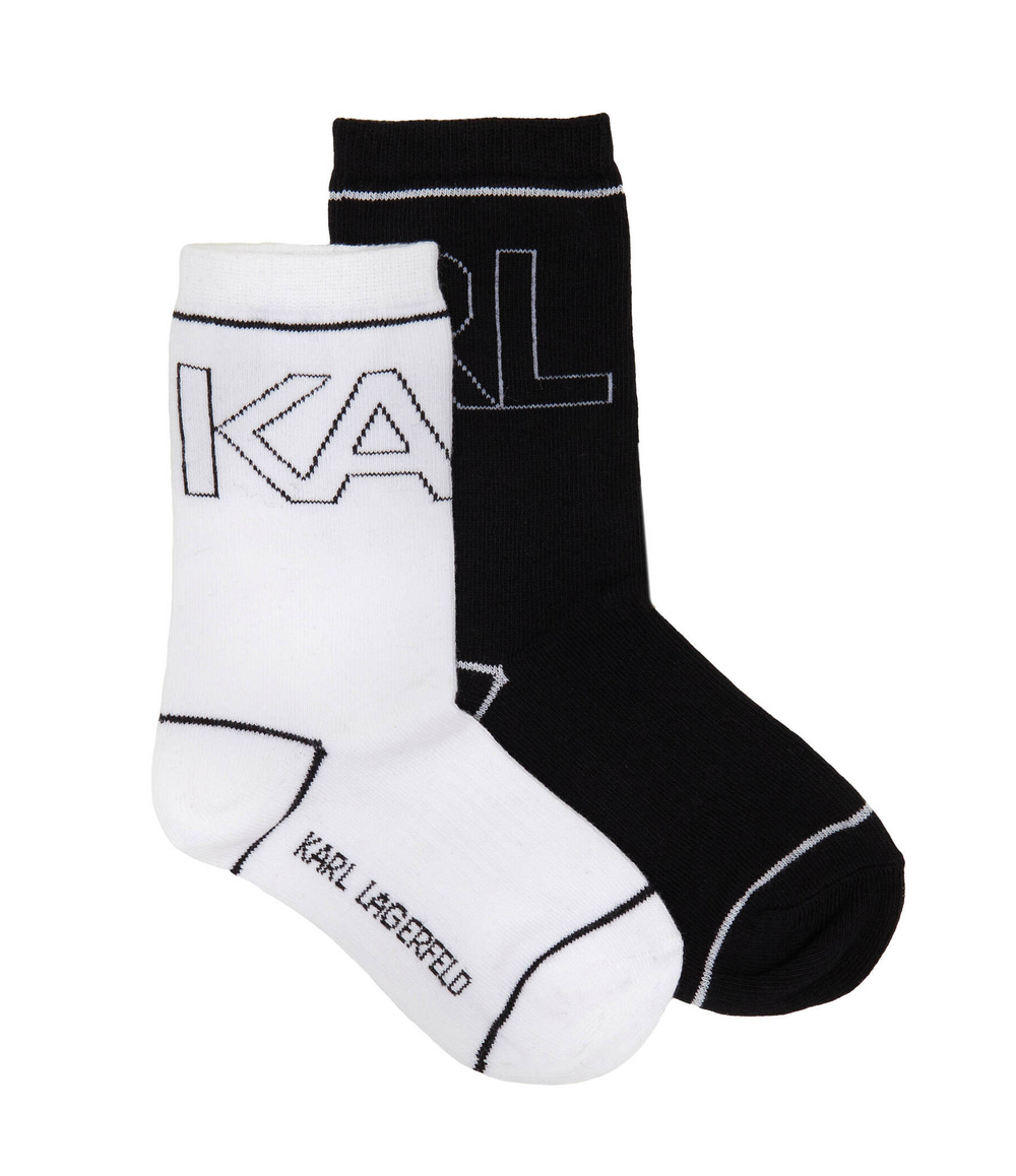 Носки 2 пары Karl Lagerfeld Kids - черный(Z20100)