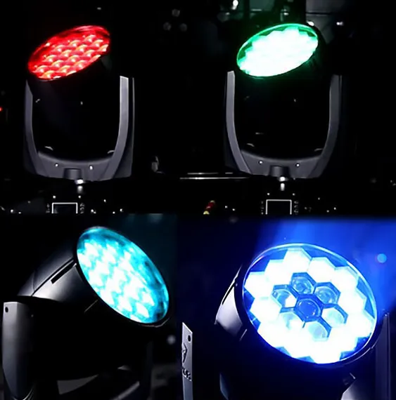 SHOWLIGHT 19х40W LED ZOOM HL IP65 вращающаяся голова WASH, 760Вт