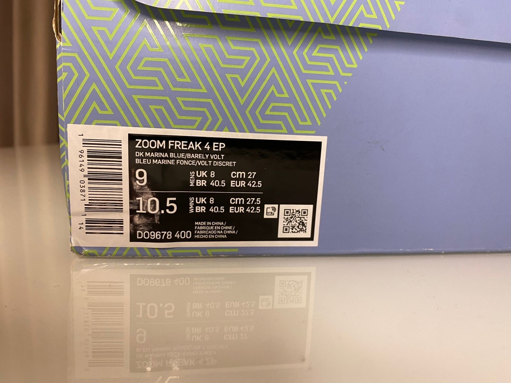 В наличии, Кроссовки Nike Zoom Freak 4 EP NRG Unknown, 42.5 EU