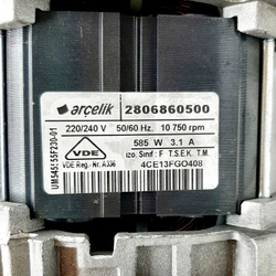 6 Двигатель для стиральной машины Beko 2806860500 б/у