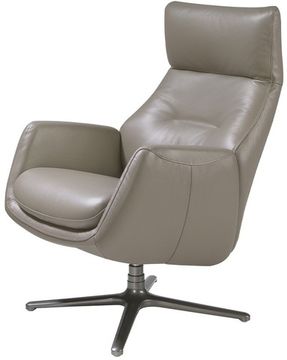 Вращающееся кресло 5092/KF-A001-M5655 кожаное с откидной спинкой Испания 