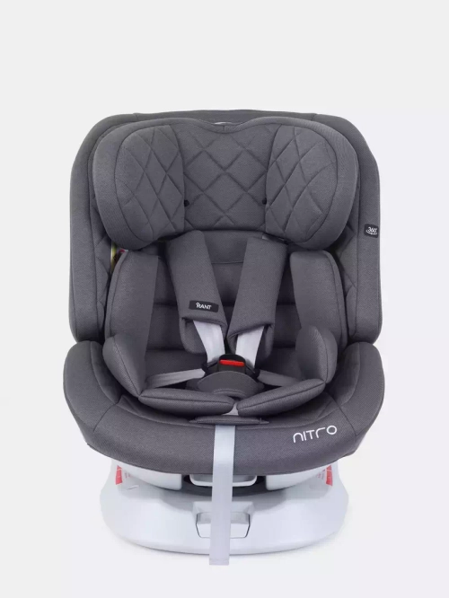 Автокресло Rant Nitro isofix 0/1/2/3 (0-36кг) Grey
