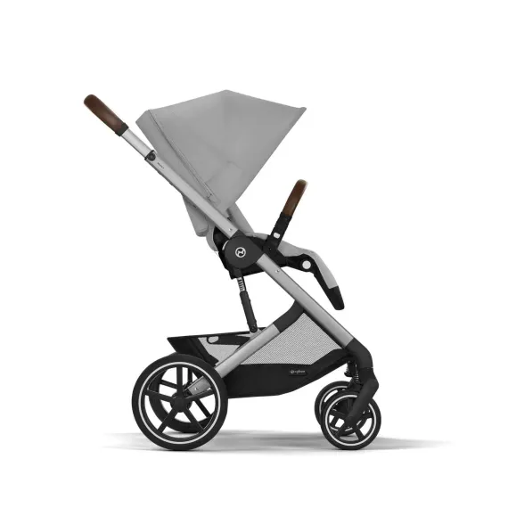 Детская коляска Cybex Balios S Lux SLV 3 в 1 Stone Grey