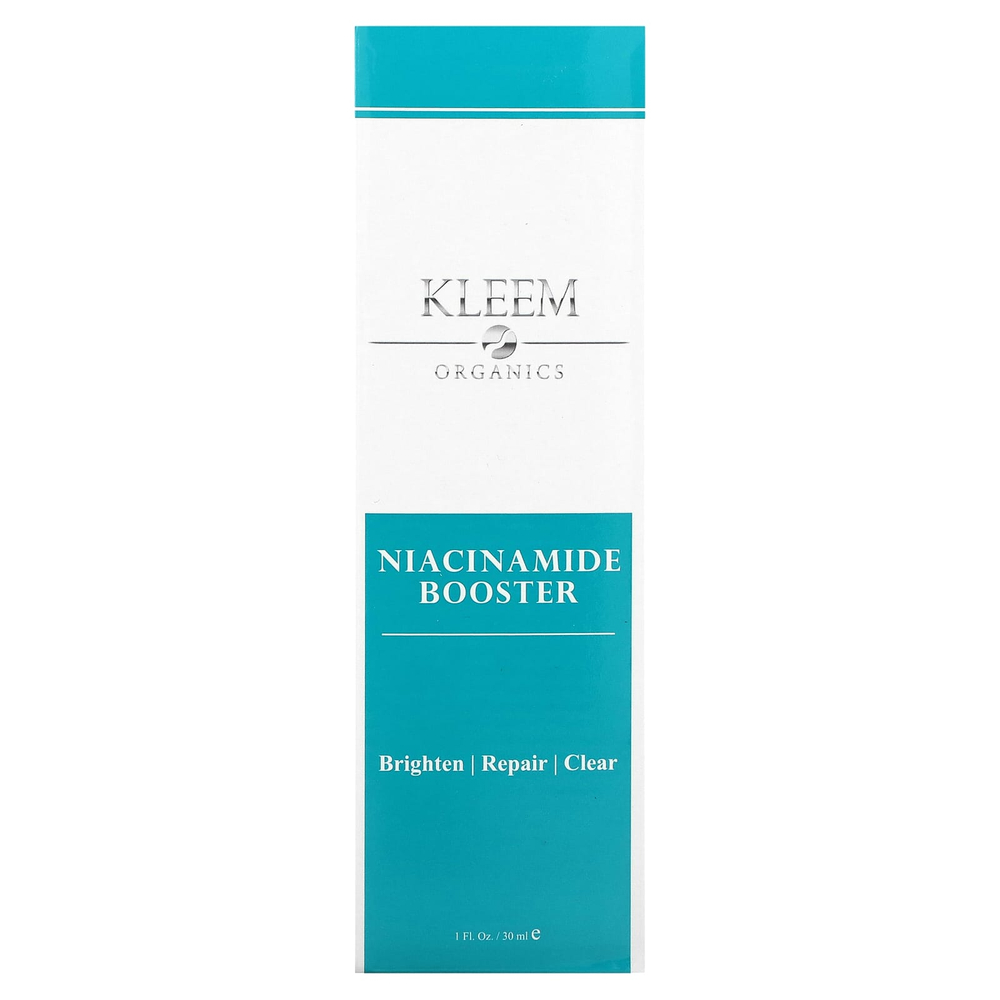 Kleem Organics, никотинамид, бустер, 30 мл (1 жидк. унция)
