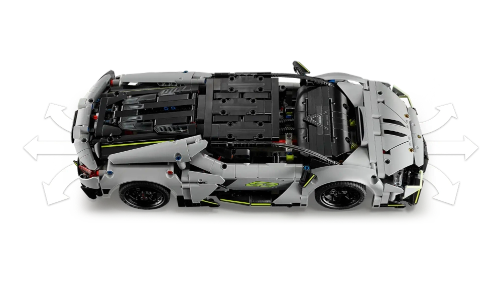 Конструктор LEGO Technic 42214 Суперспортивный автомобиль Lamborghini Revuelto