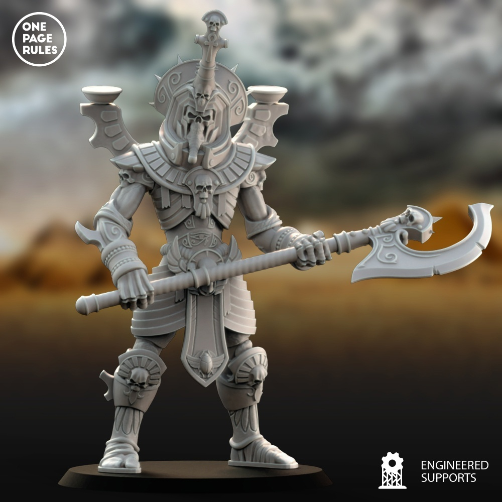 Tomb King Giant God Statue