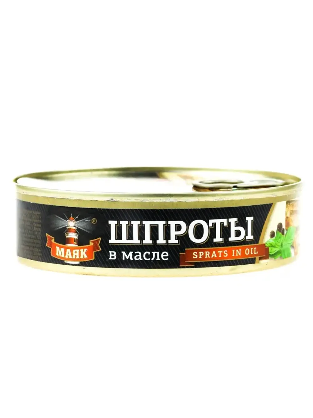 Шпроты Маяк в масле 160г