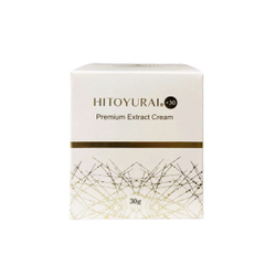 Омолаживающий крем с пептидами и антиоксидантами HITOYURAI + 30 Premium Extract Cream