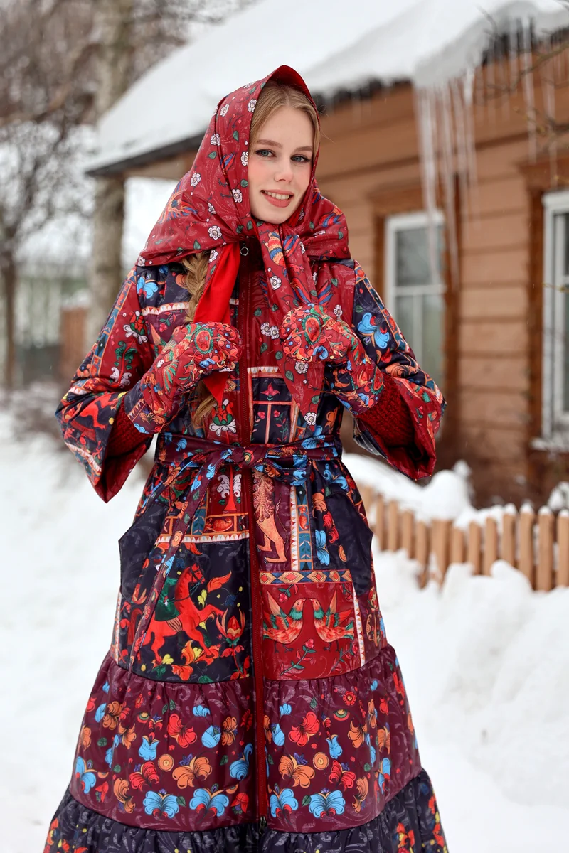 Пальто "Купавна. Зима. Масленица"