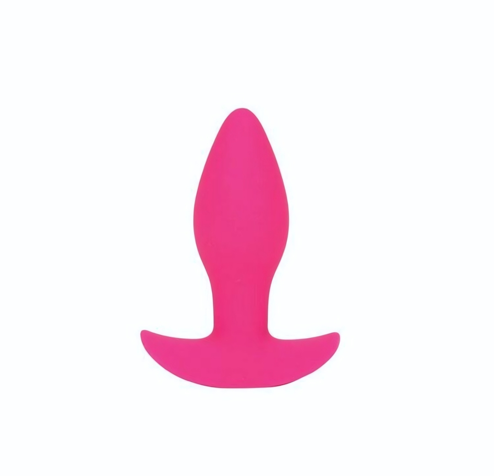 Розовая анальная втулка Sweet Toys - 8,5 см. (Цвет: розовый)