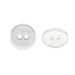 Пуговицы 2 прокола 24L=15 мм, (сlearclear (прозрачный)), CX-K-22, 144 шт